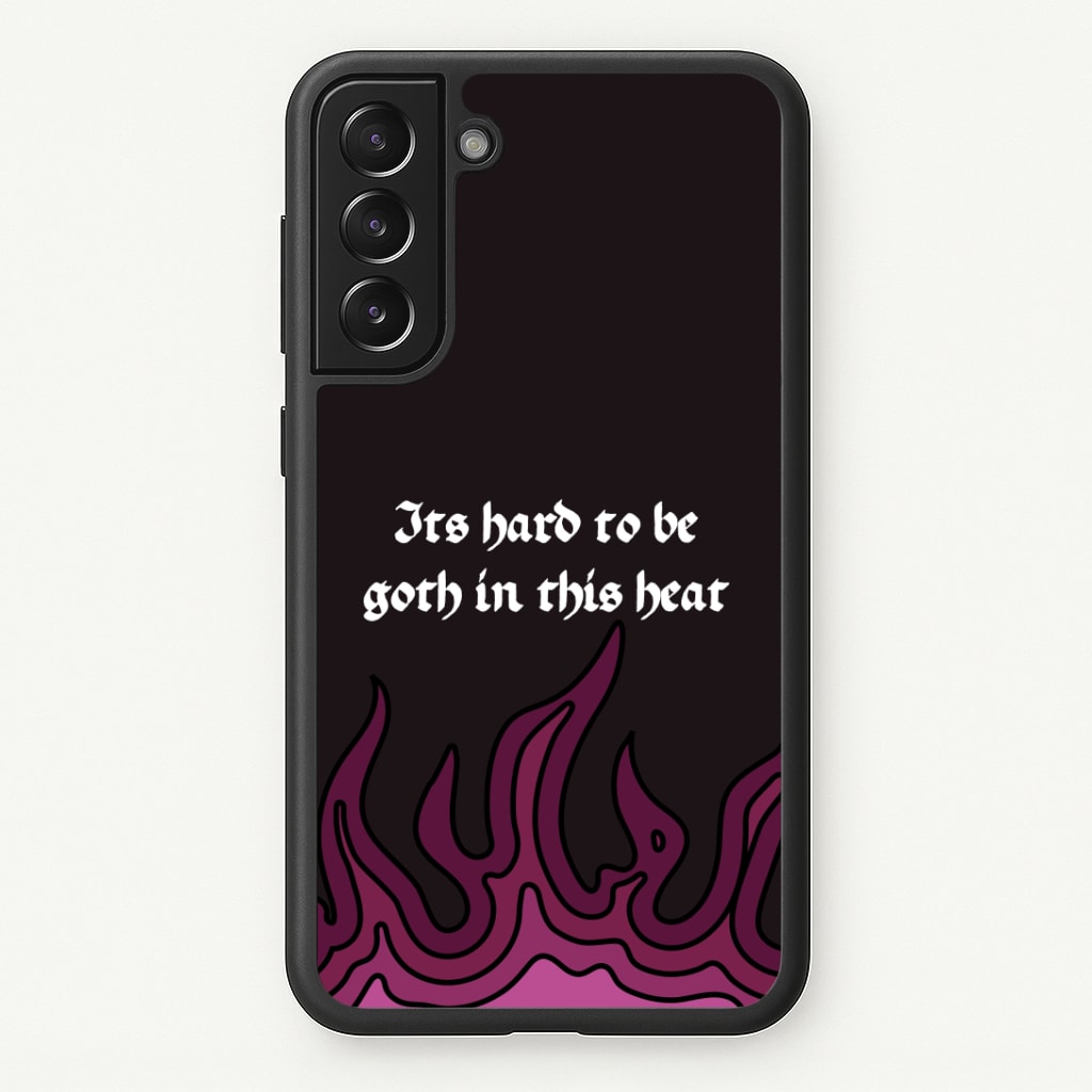 It's Hard To Be Goth In This Heat Phone Case