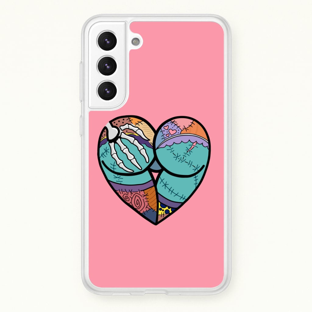 Sally And Jack Heart - TNBC Phone Case
