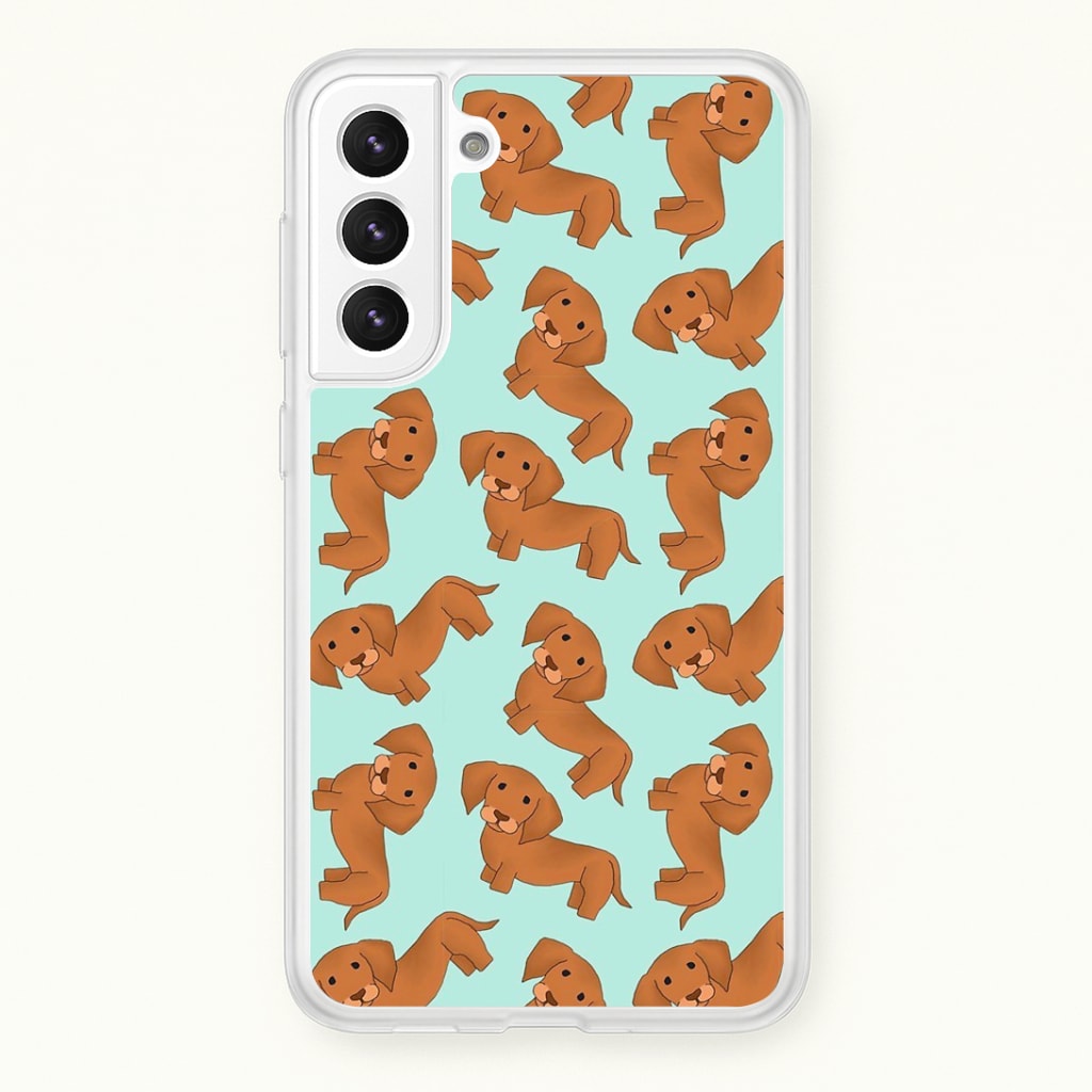 Sausage Dog Pattern Phone Case