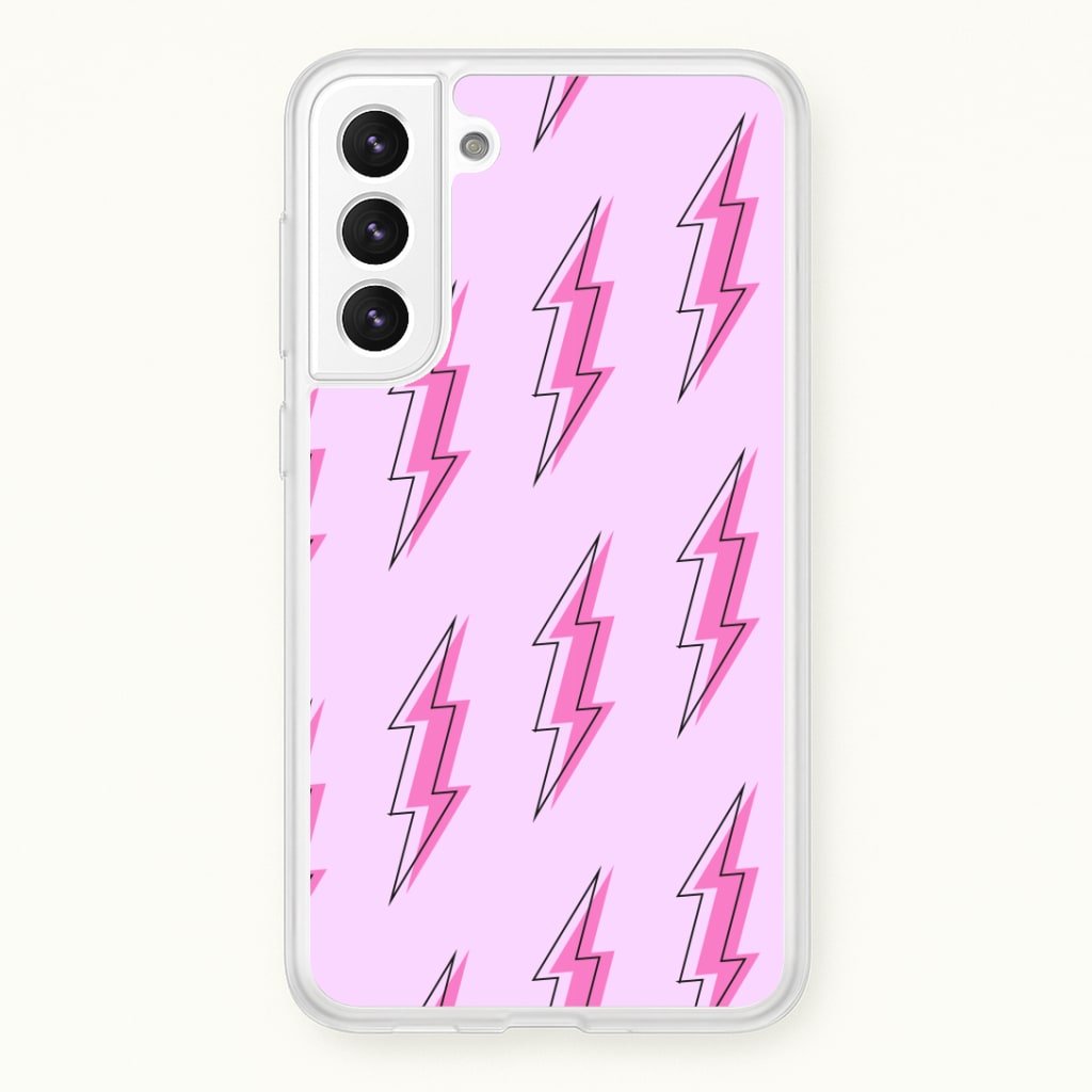 Pink Lightning - Eighties Phone Case