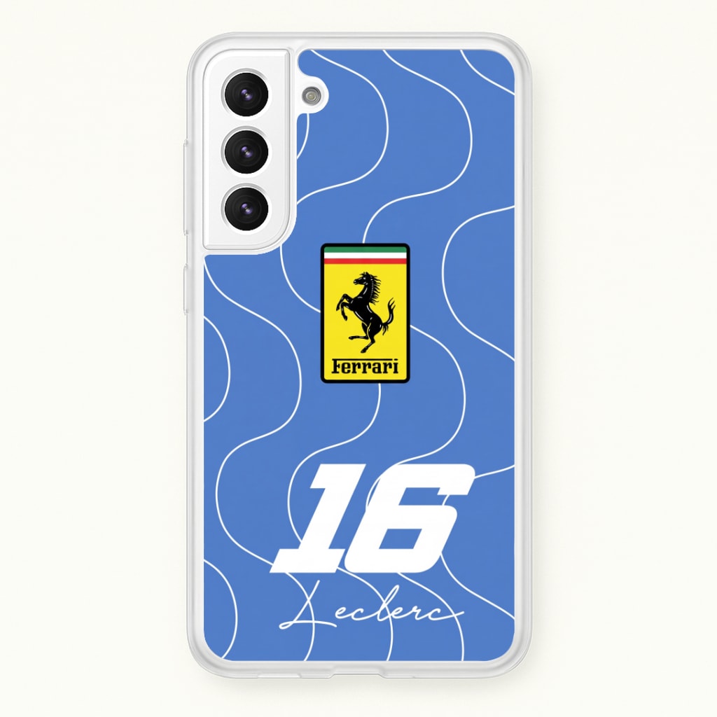 Blue 16 - Leclerc Phone Case