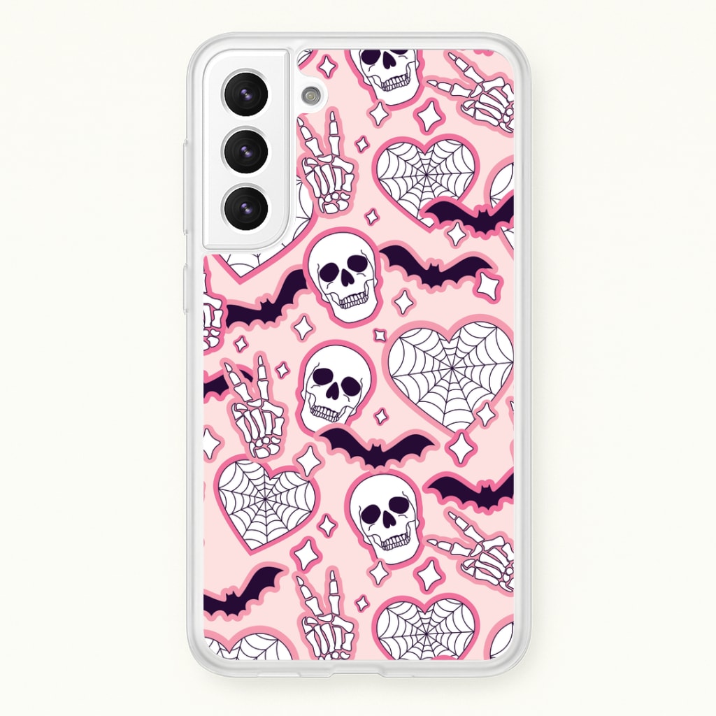 Cute Halloween Stickers Pattern Phone Case