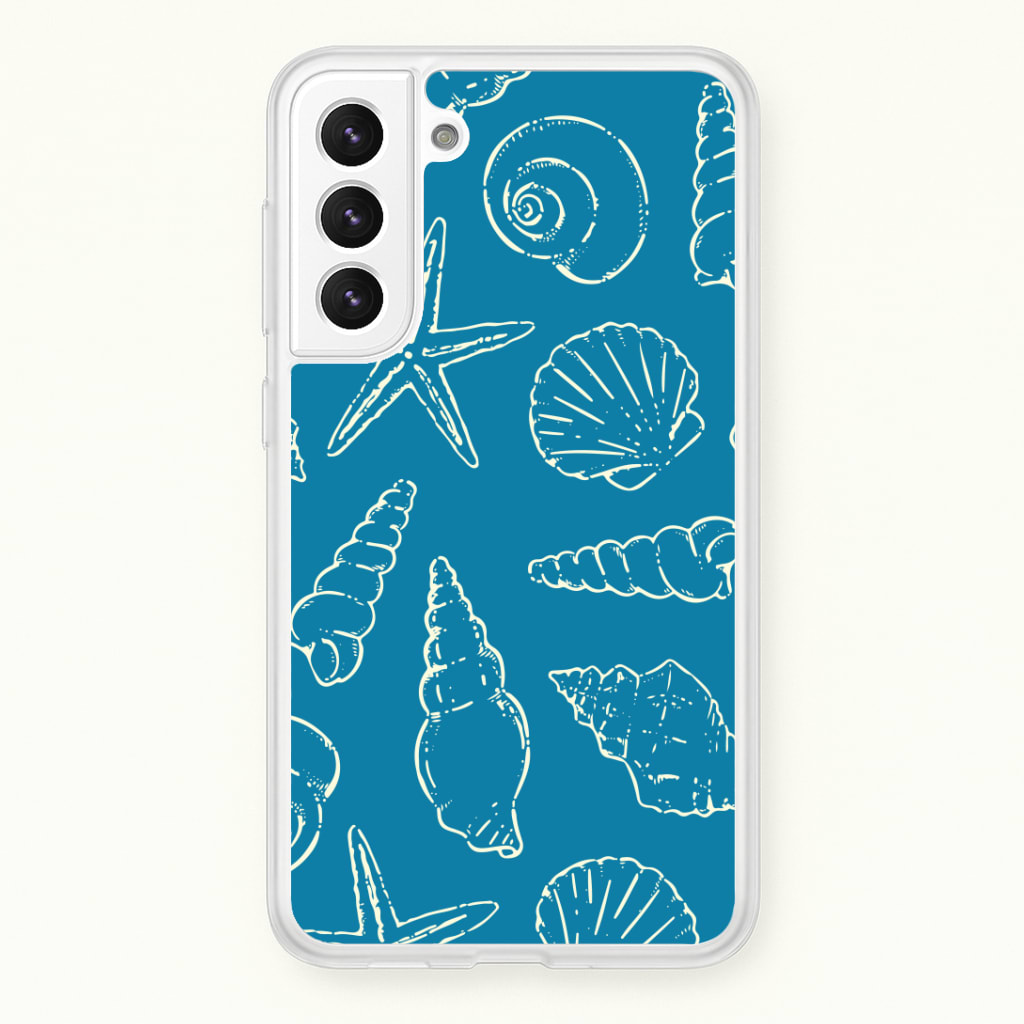 Sketched Shells Pattern Phone Case