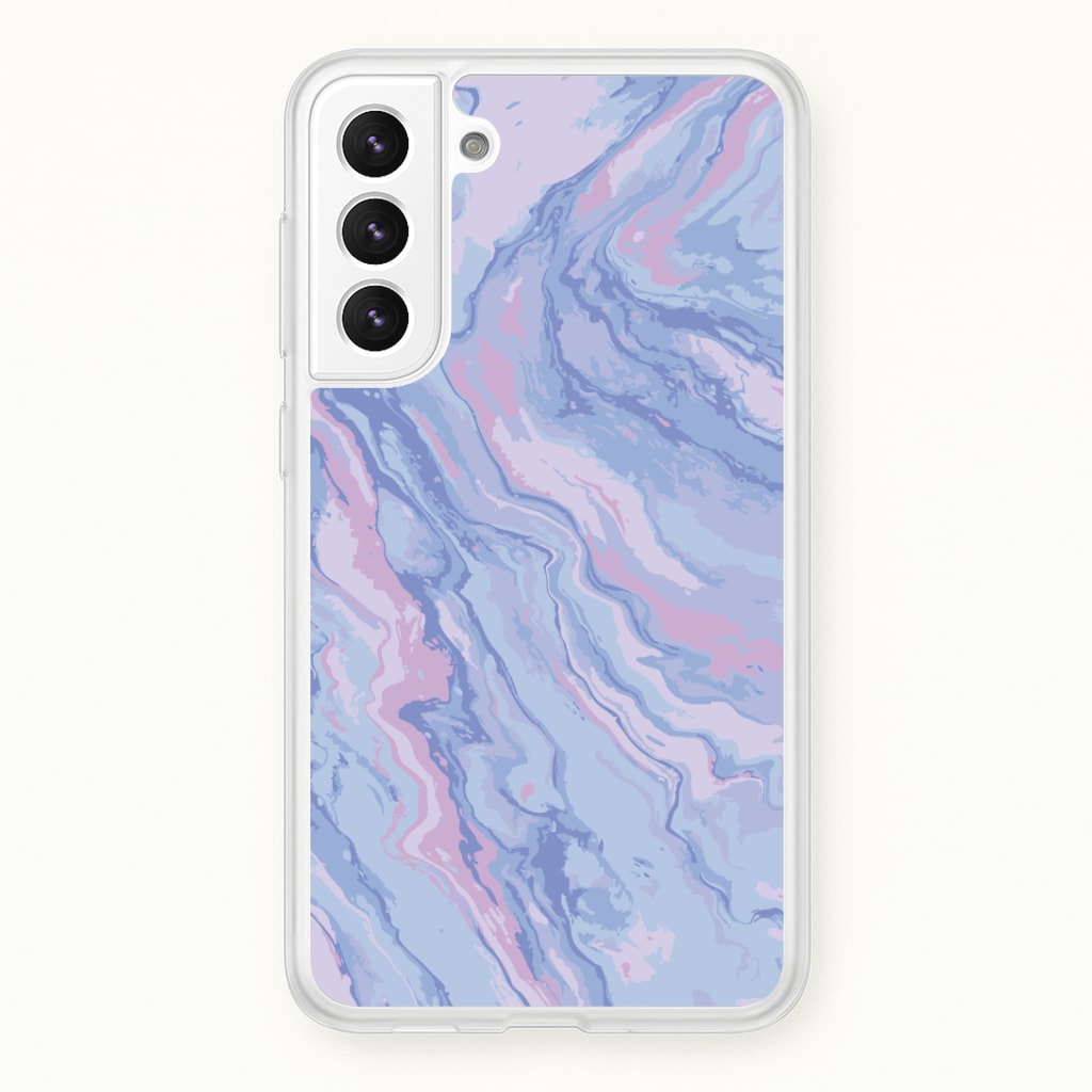 Purple Cloudy Marble Phone Case