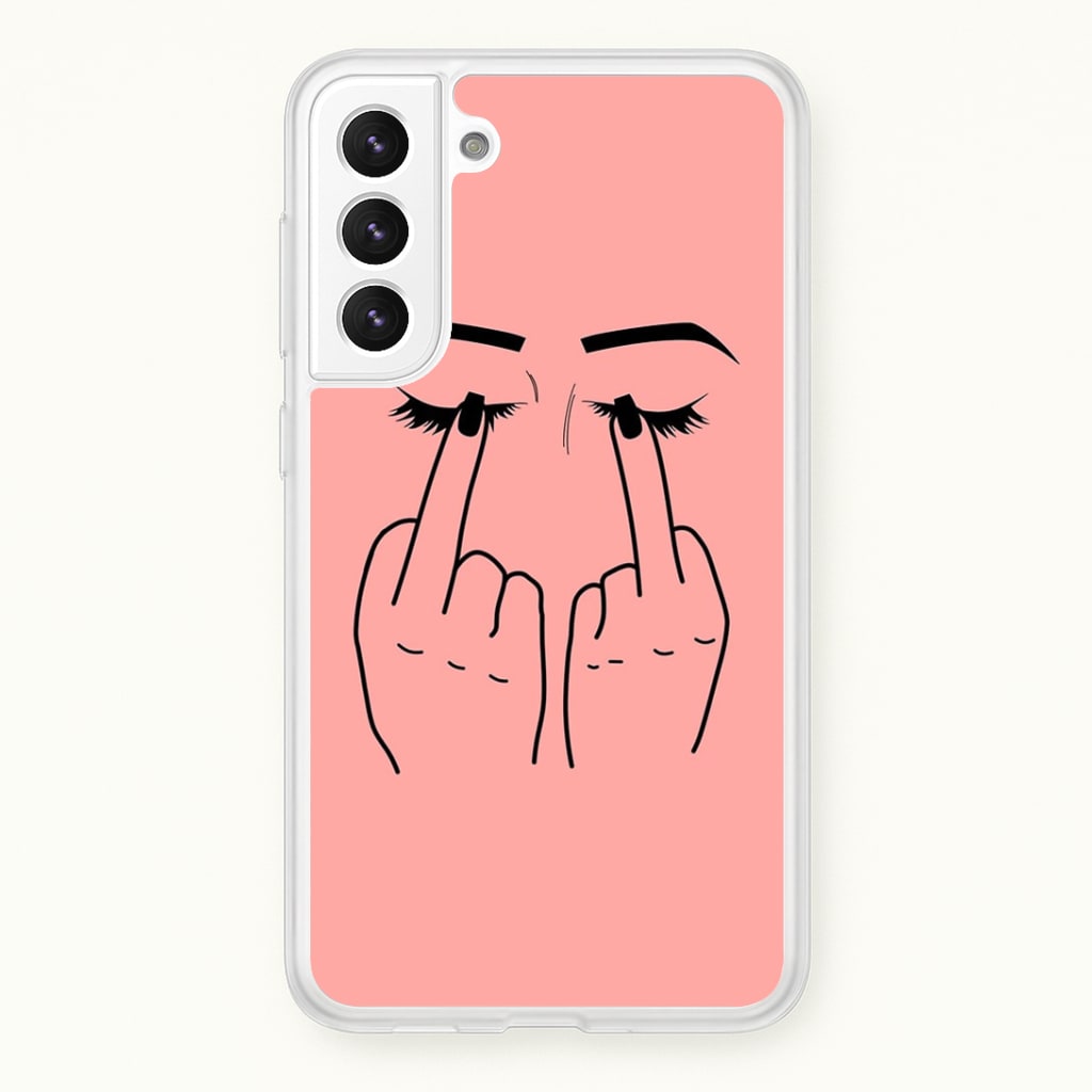 Middle Finger Eyes Phone Case