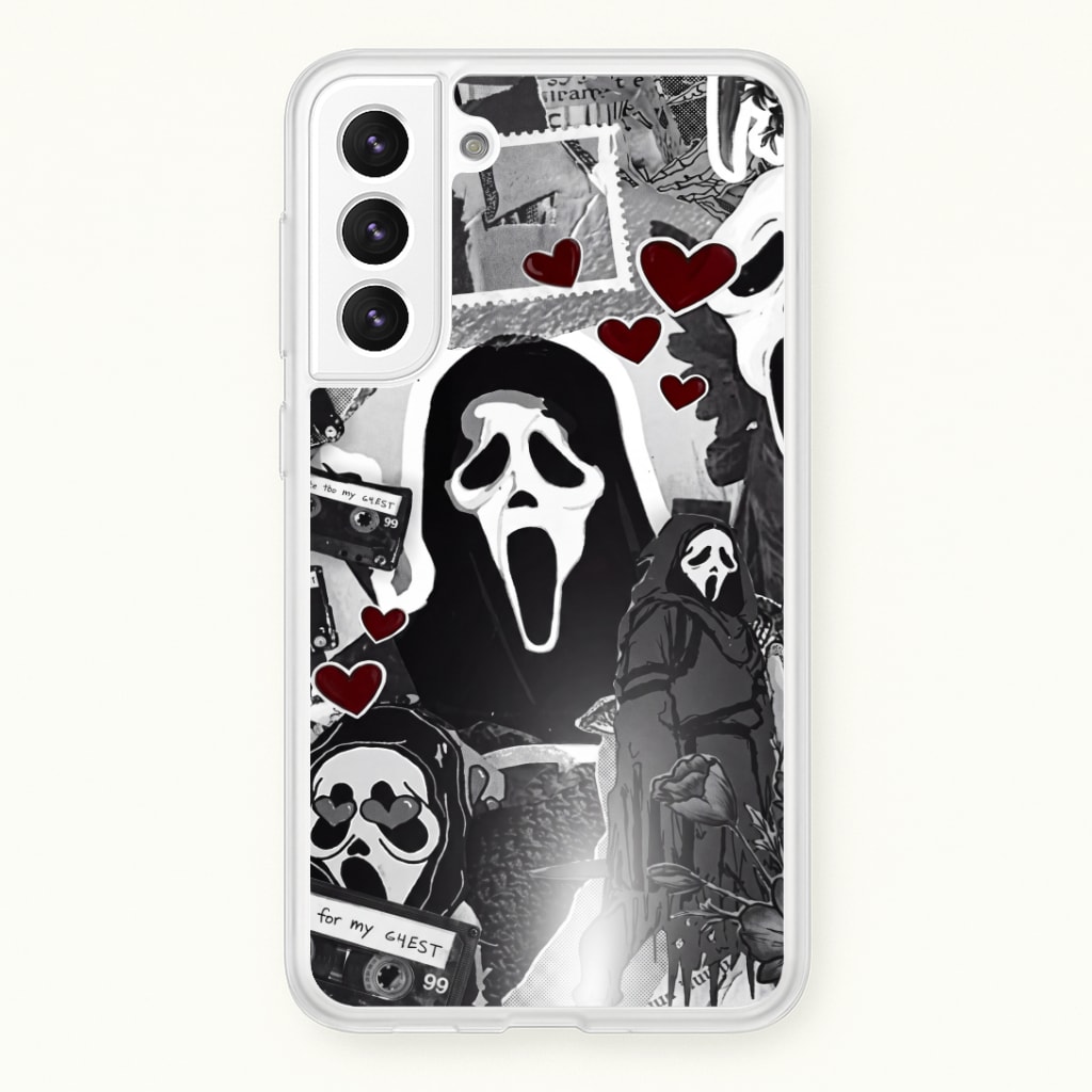 Monochrome Scream Collage Phone Case