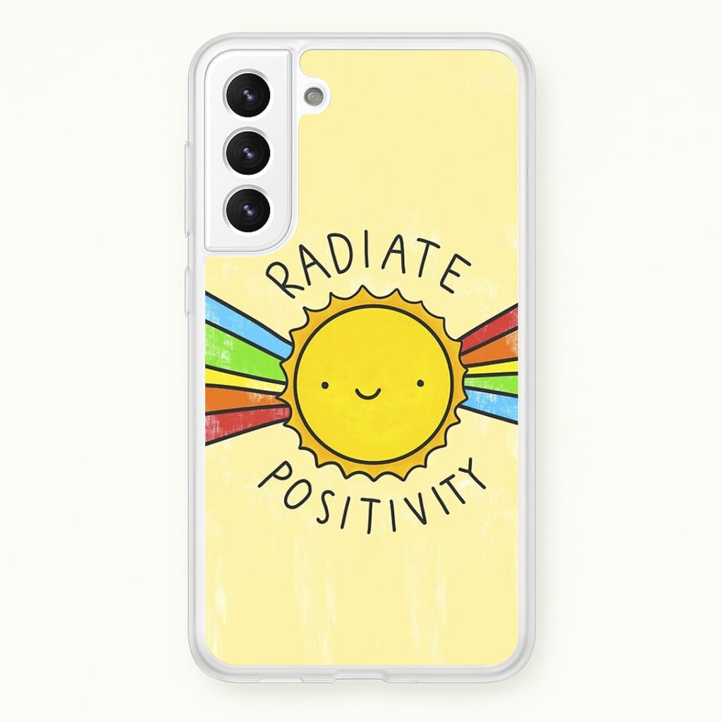 Radiate Positivity Sunshine - Positivity Phone Case