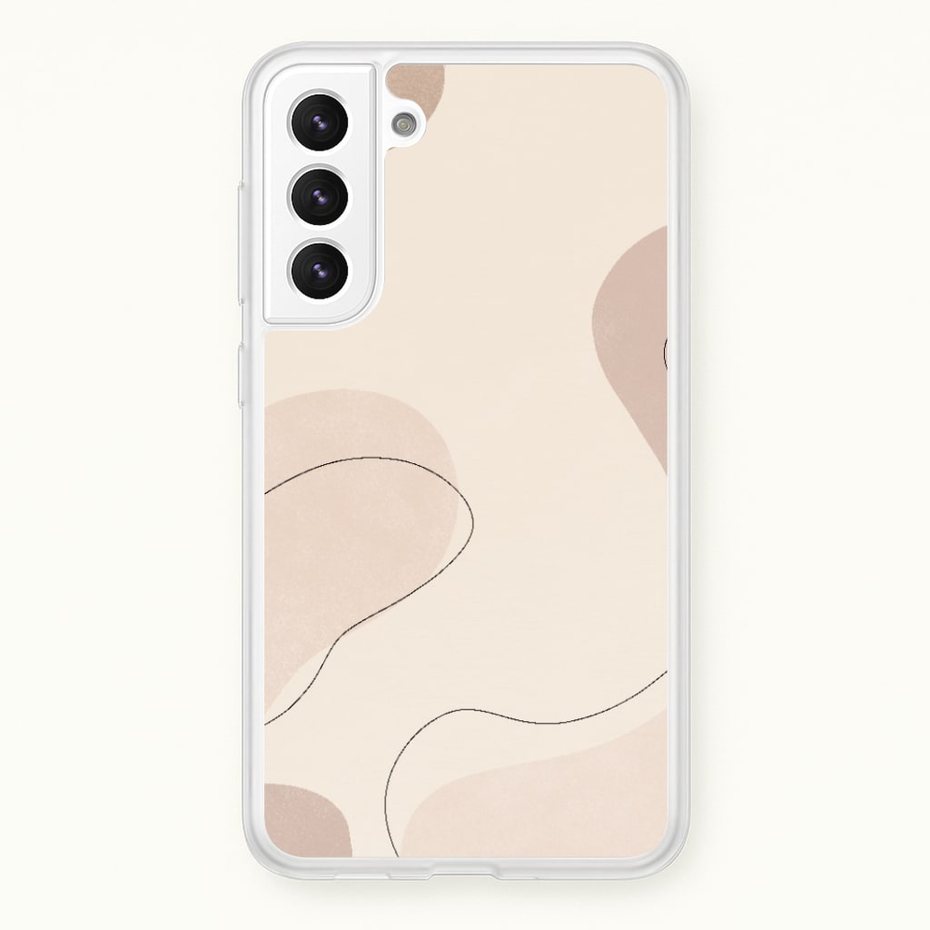 Abstract Beige Phone Case