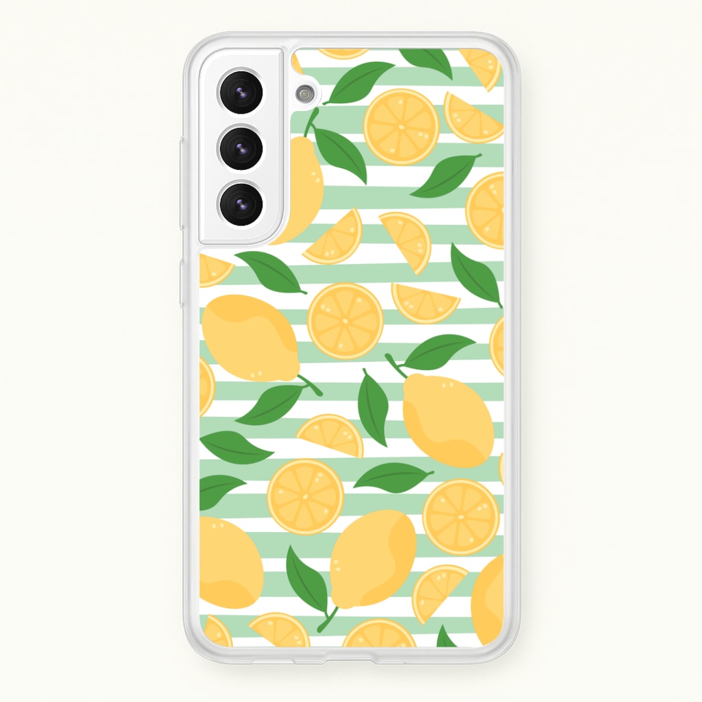 Lemons Pattern - Summer Phone Case