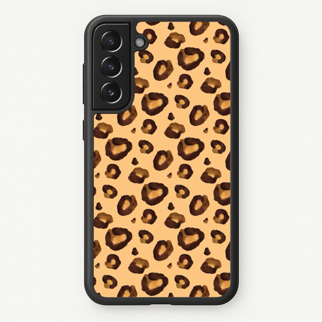 Watercolour Cheetah Print Phone Case