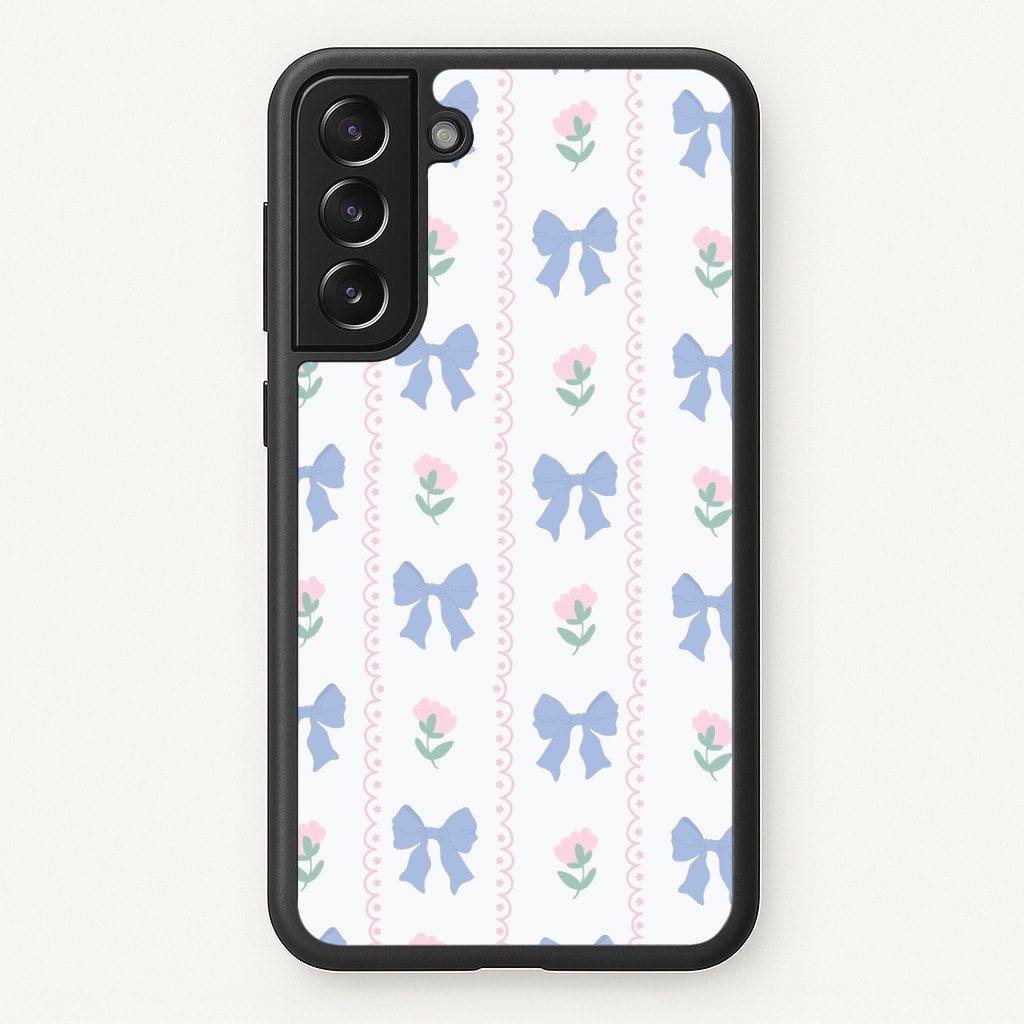 Pink Bows Pattern - Clean Girl Aesthetic Phone Case