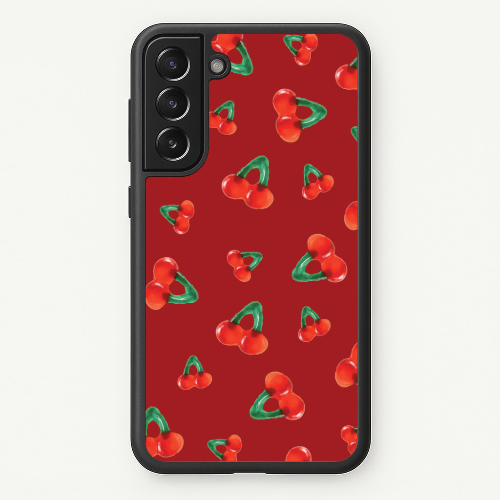 Gummy Cherries Pattern Phone Case