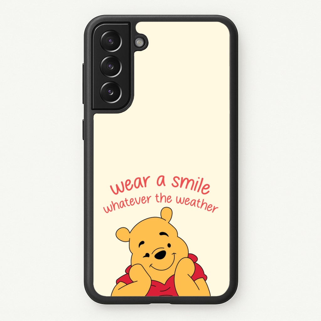 Wear A Smile Whatever The Weather Phone Case