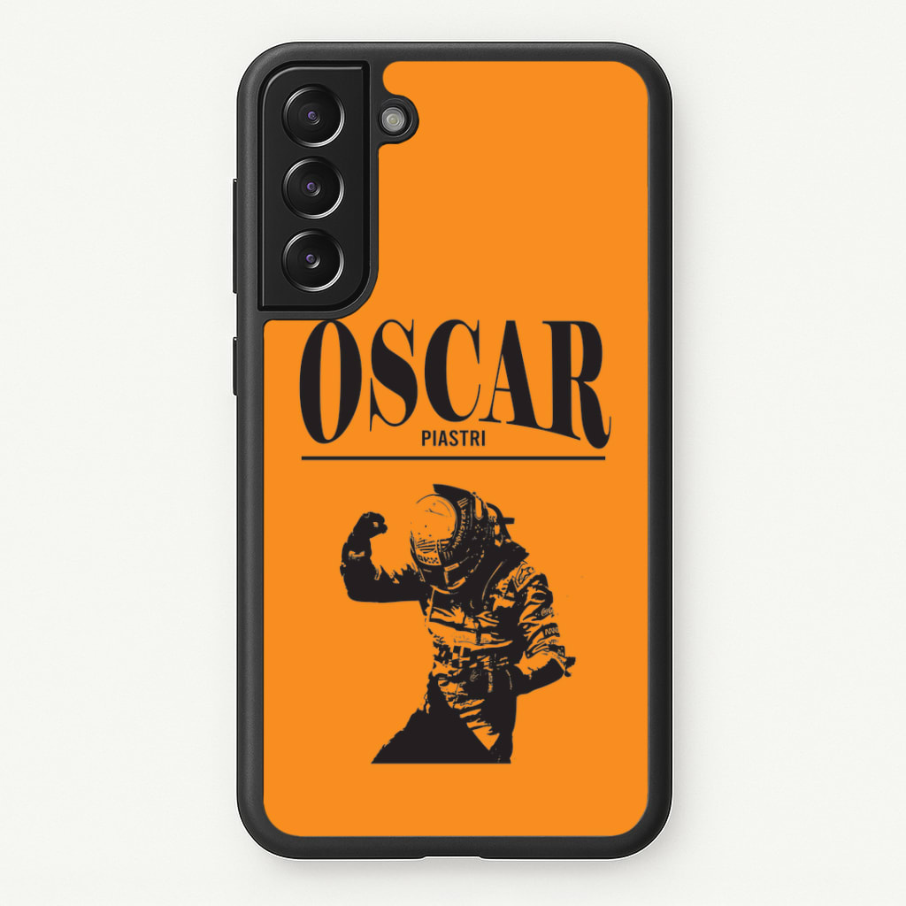 Oscar Orange And Black Phone Case