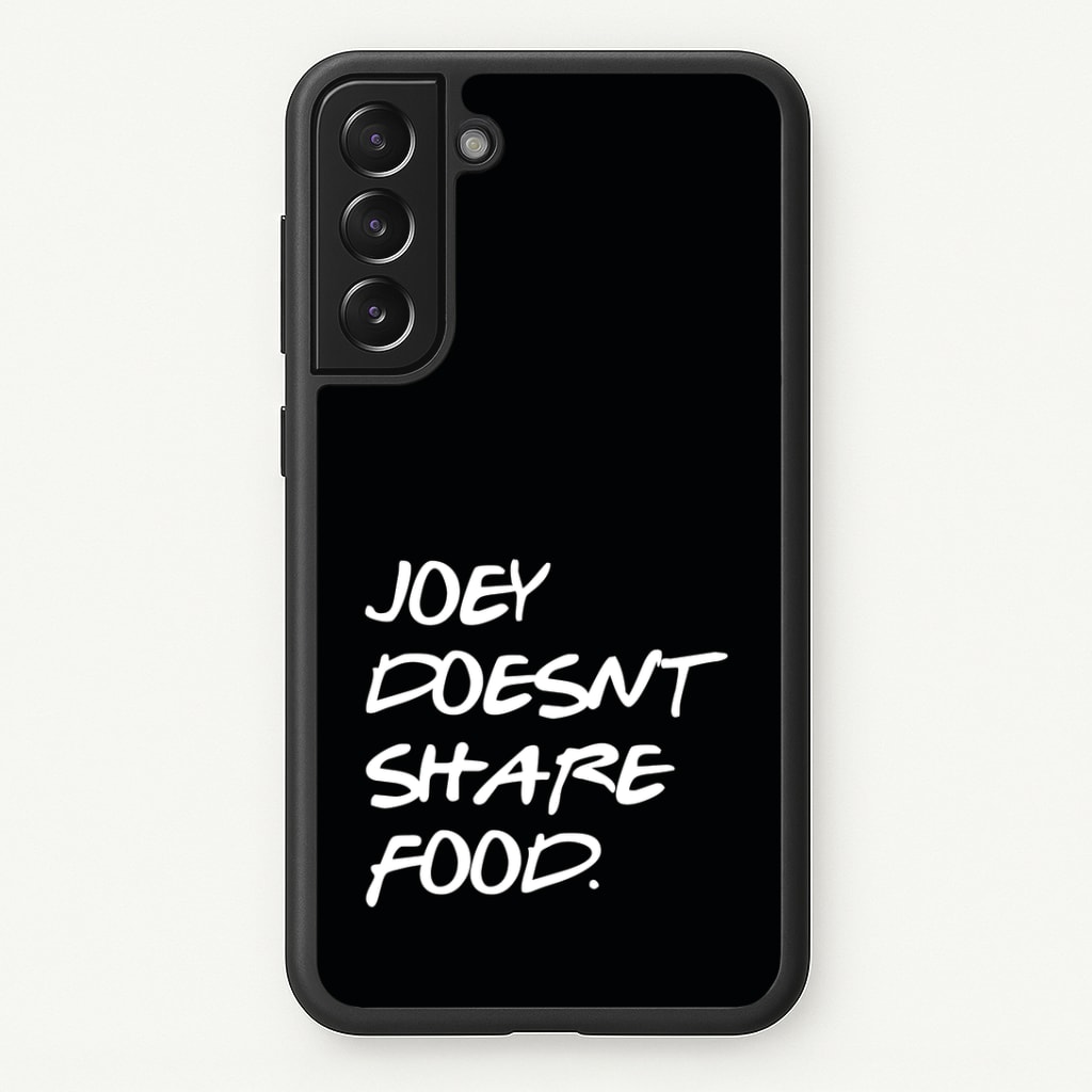 Joey Doesn't Share Food, Black Phone Case