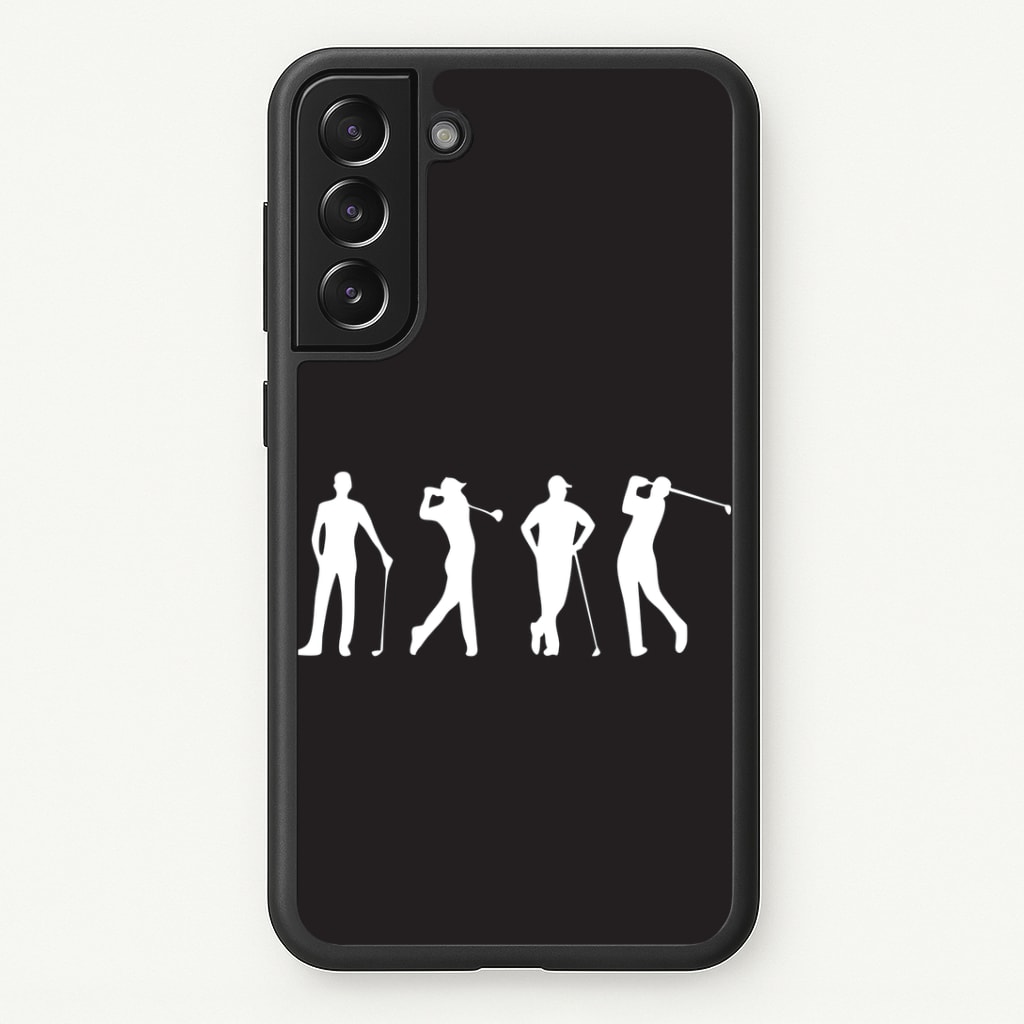 Golf Silhouettes Phone Case