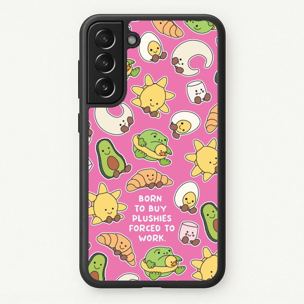 Born To Buy Plushy Phone Case