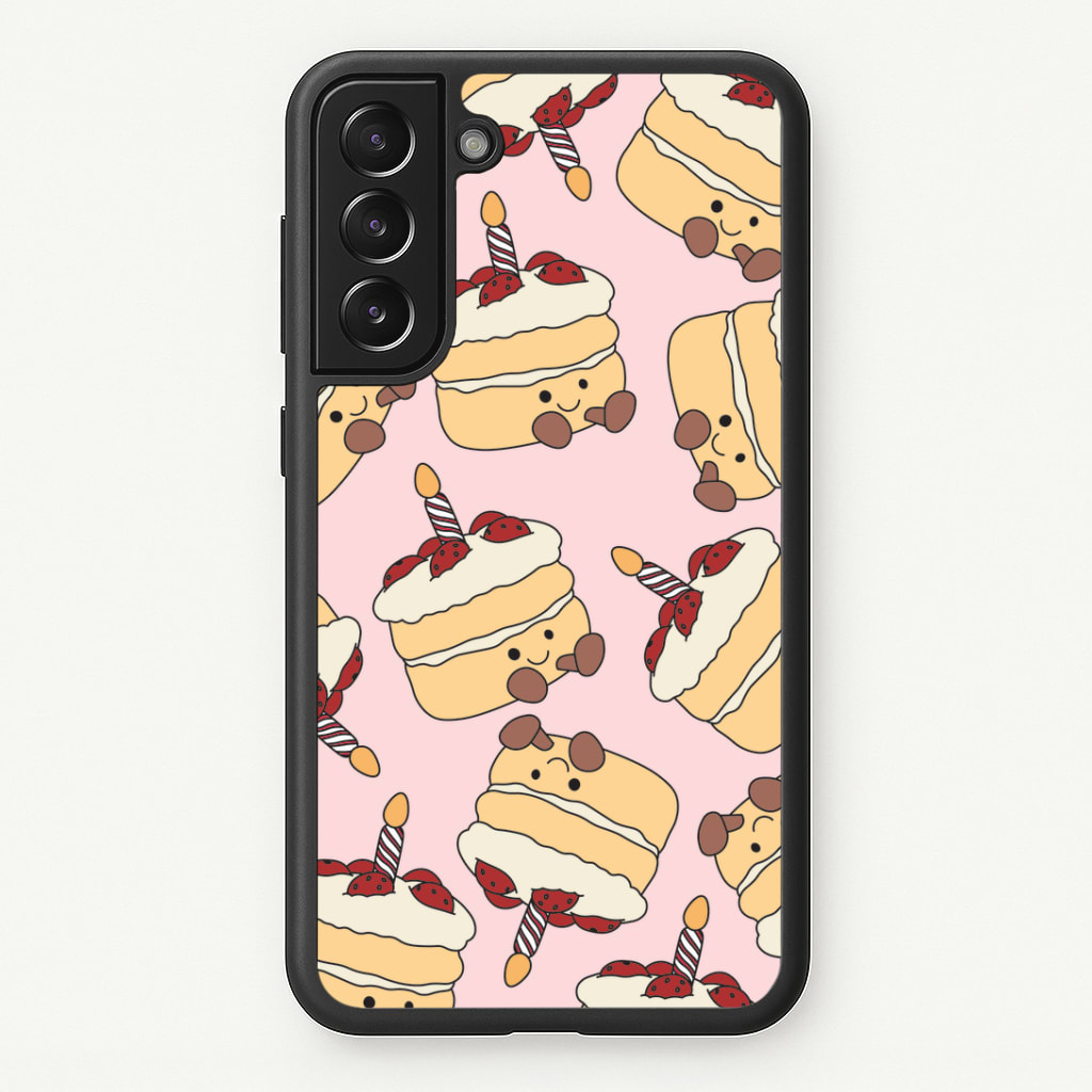 Cake Pattern - Plushy Phone Case