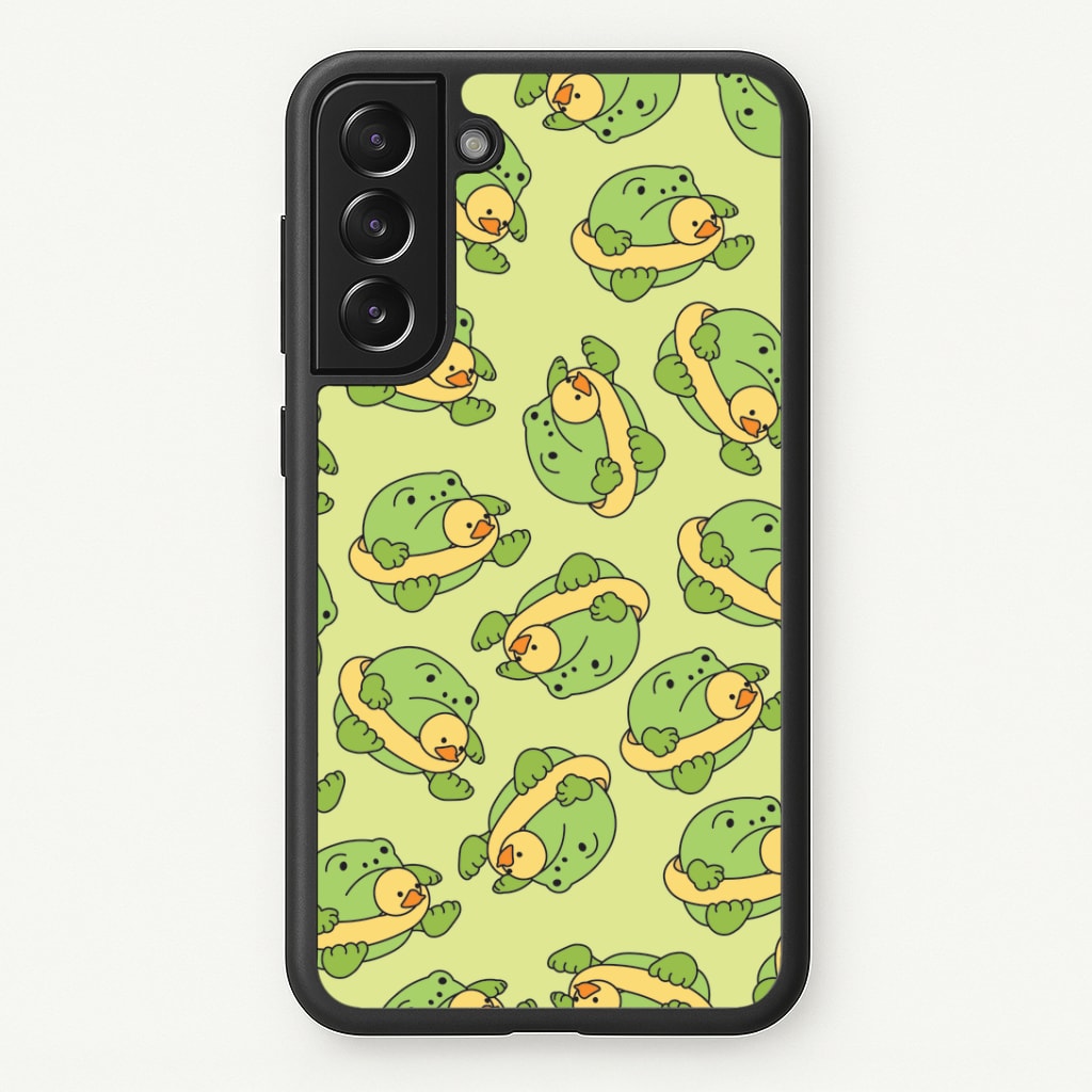Frog Pattern - Plushy Phone Case