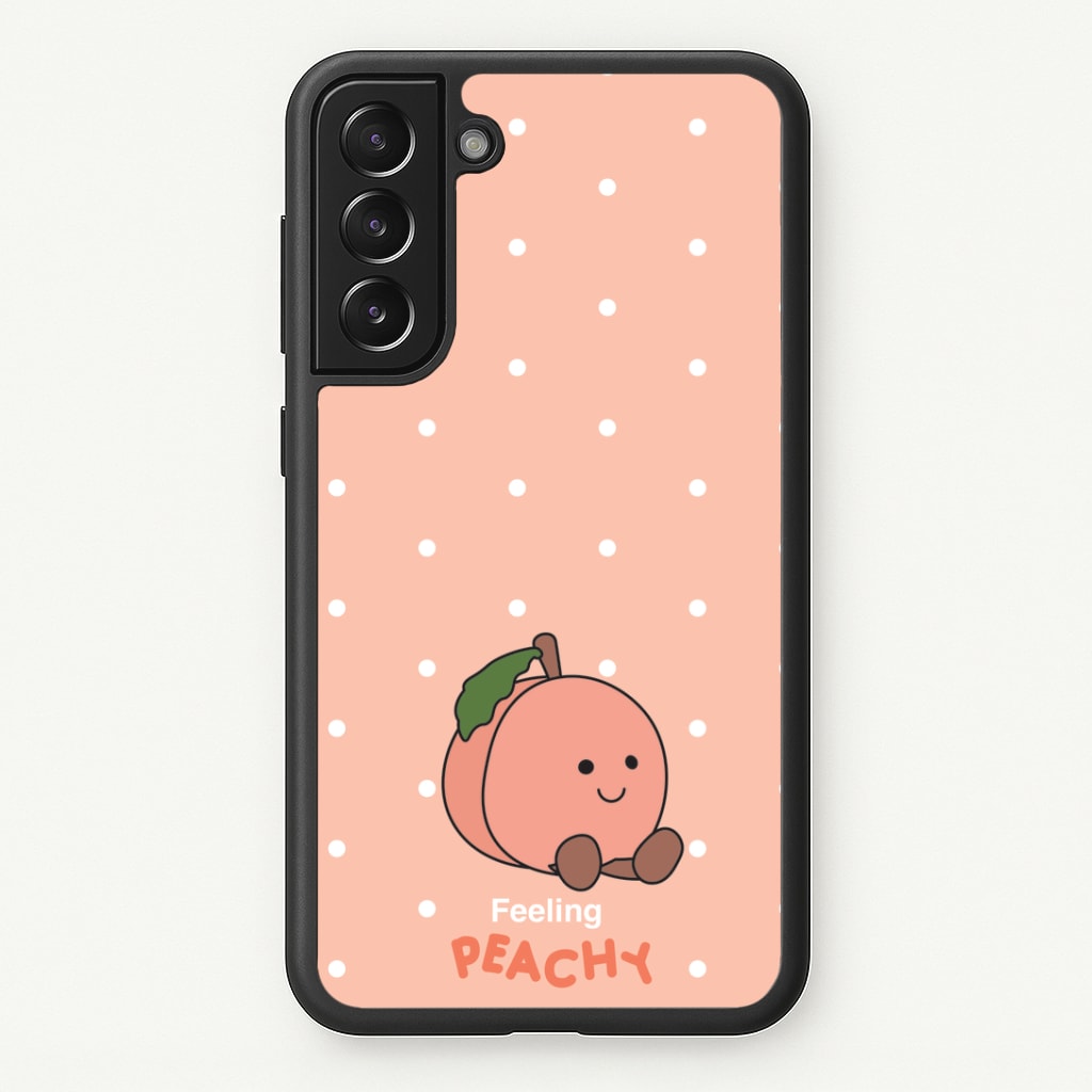 Peach Pattern Phone Case