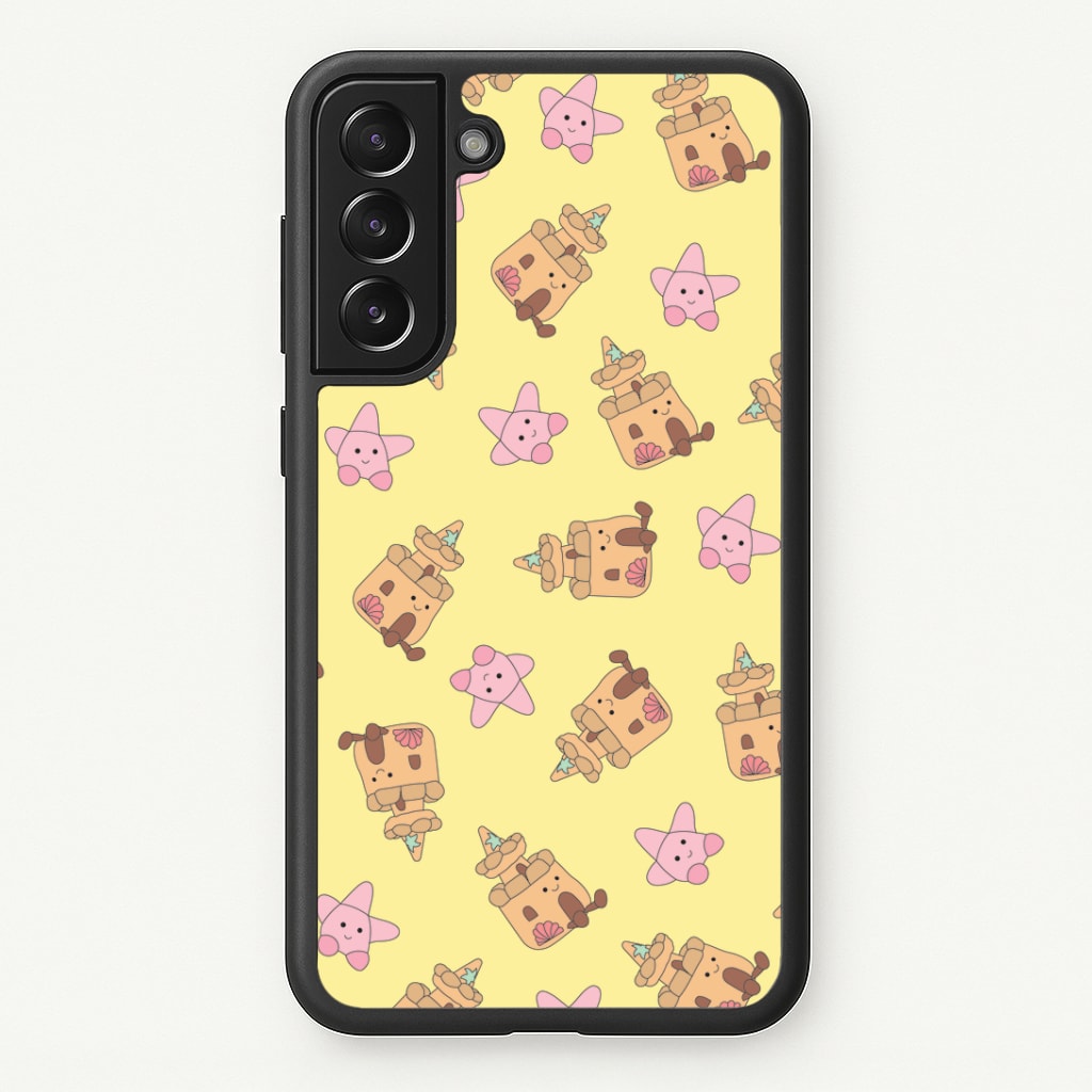 Sandcastles And Stars Pattern Phone Case