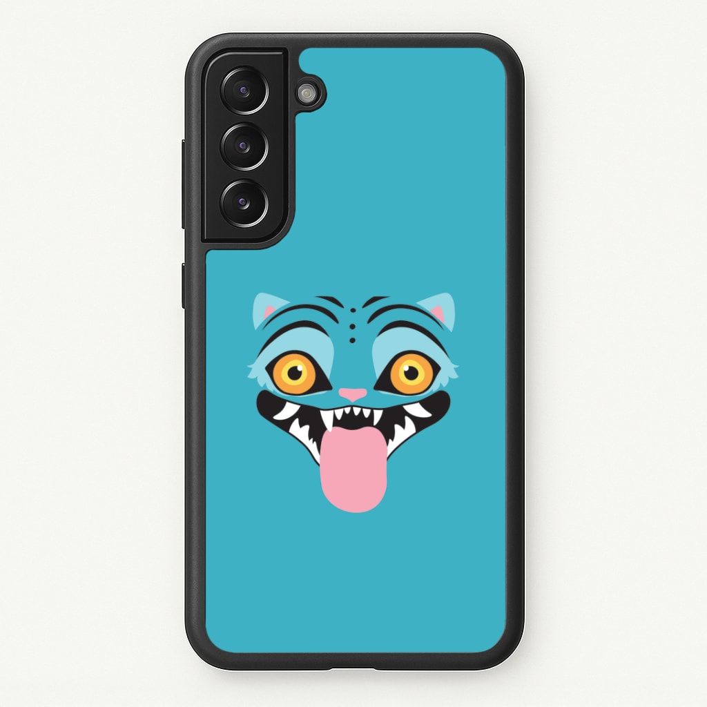 Demon Cat Face Phone Case