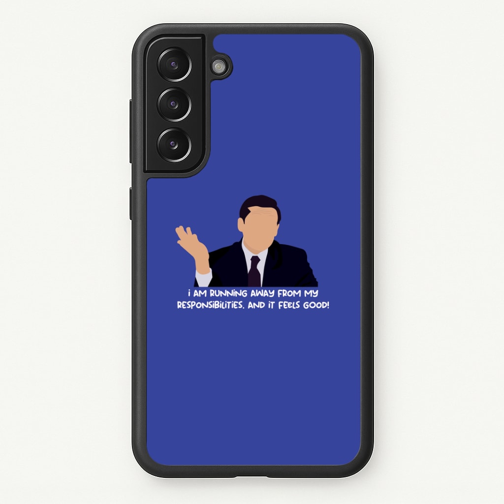 I Am Running Away From My Responsibilities Phone Case