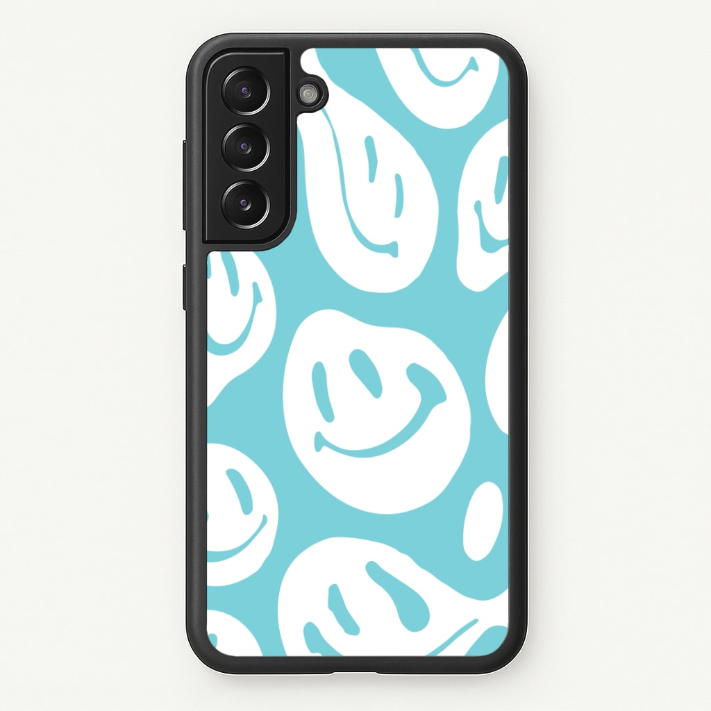 Trippn Smiley - Blue Phone Case