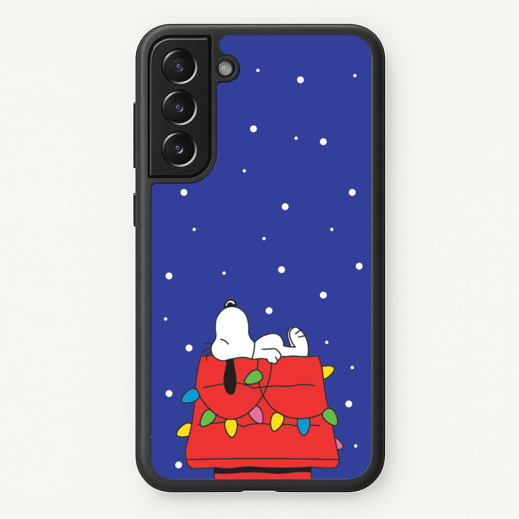 Cartoon Beagle Fairylights Phone Case