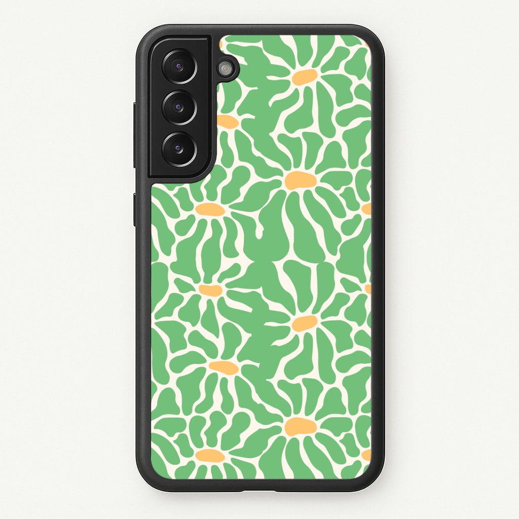 Green Flowers - Summer Phone Case