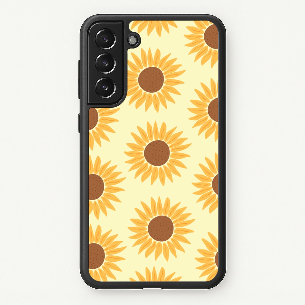 Sunflowers Abstract Pattern Phone Case