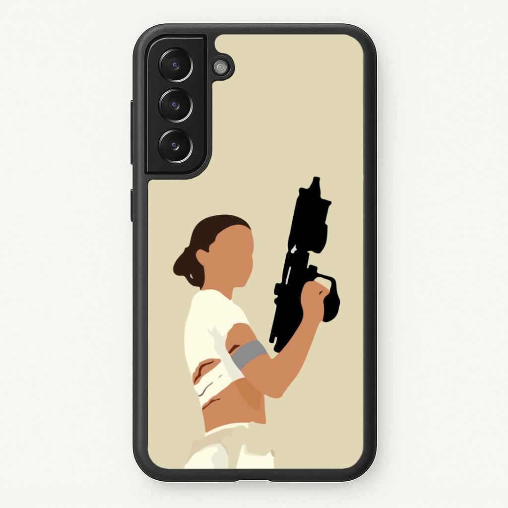 Leia With Gun Phone Case