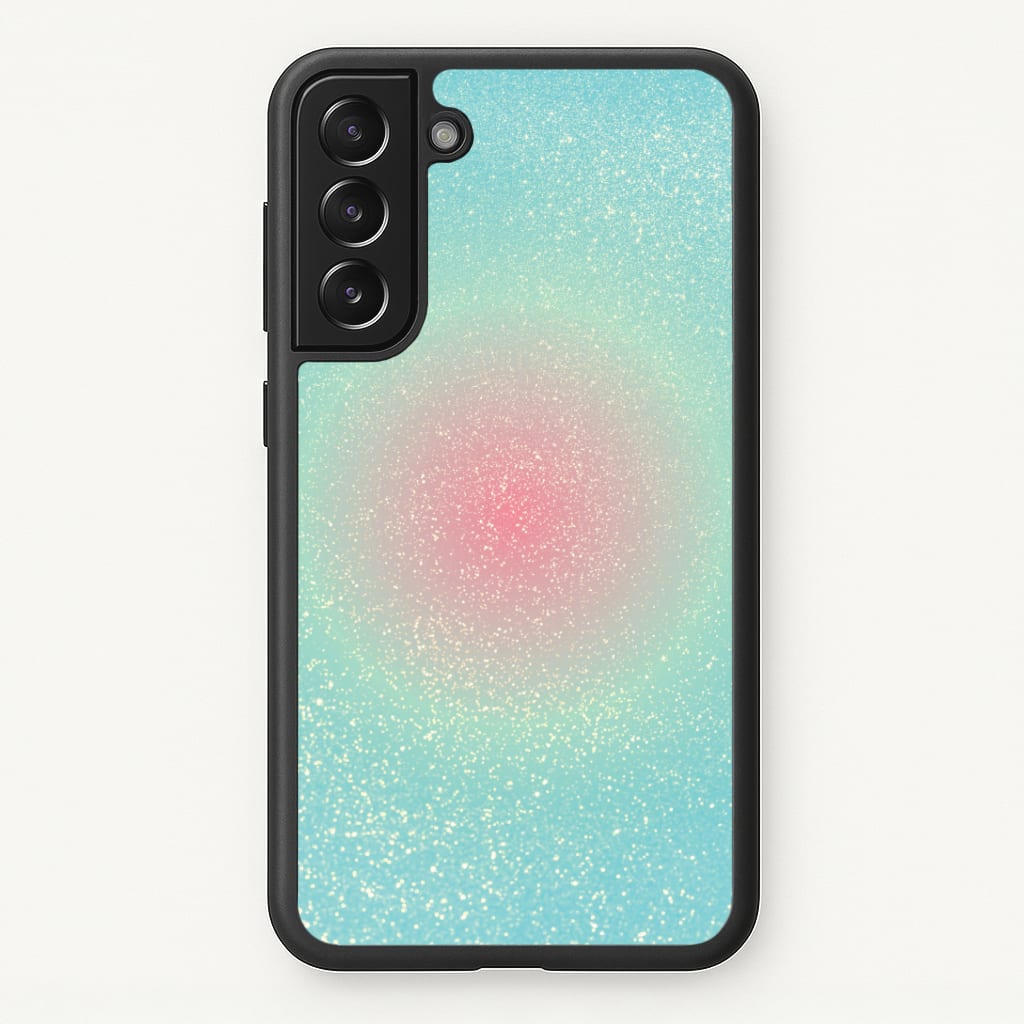 Teal Shimmer Phone Case