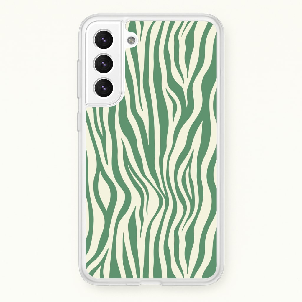 Green Zebra - Animal Patterns Phone Case