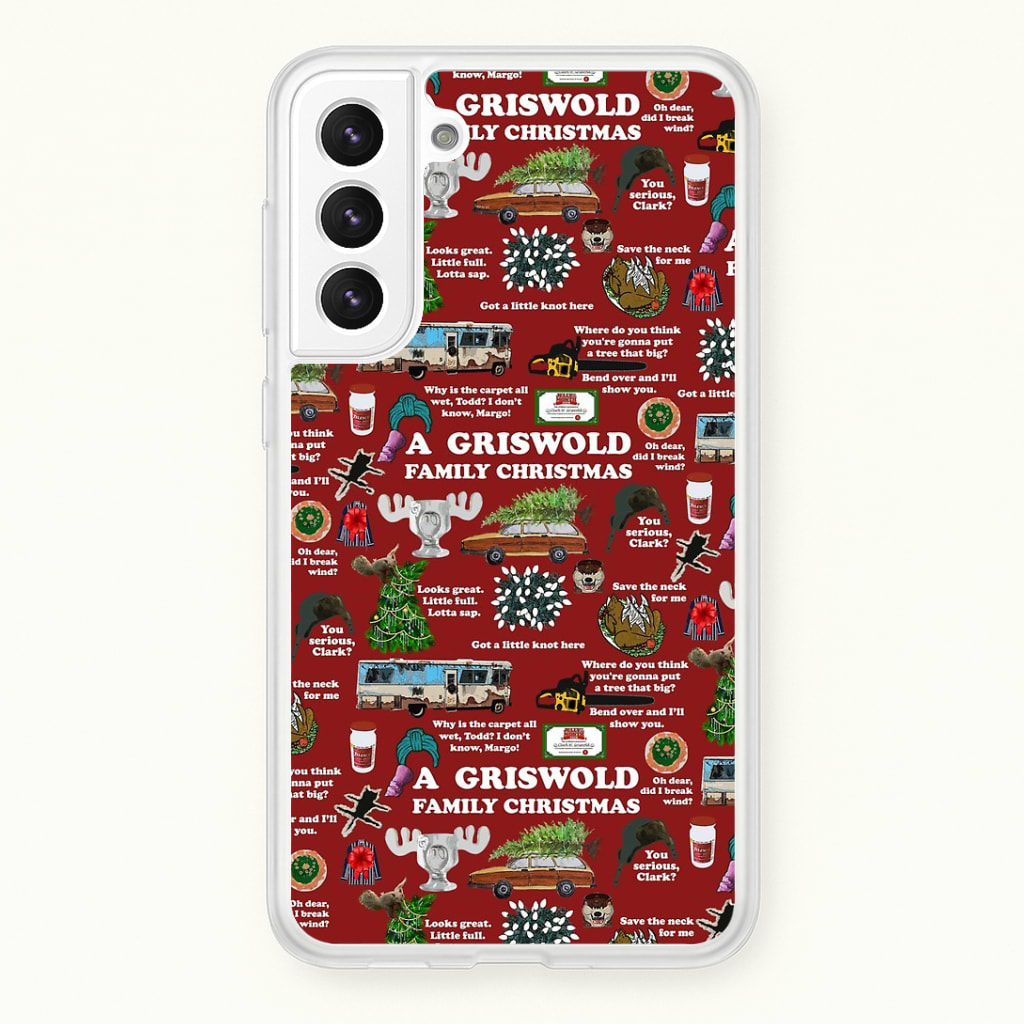 Christmas Holiday Collage Phone Case