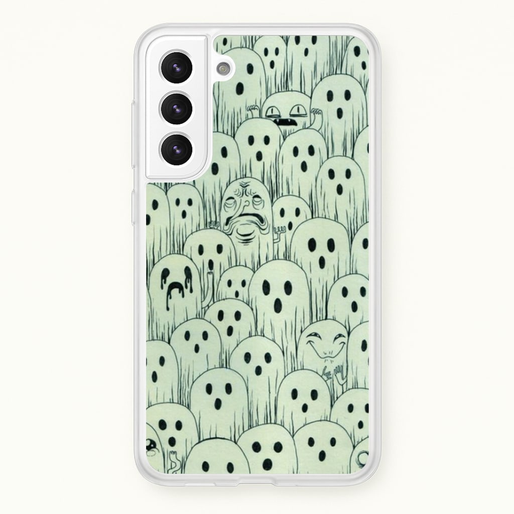 Droopy Ghost Pattern Phone Case