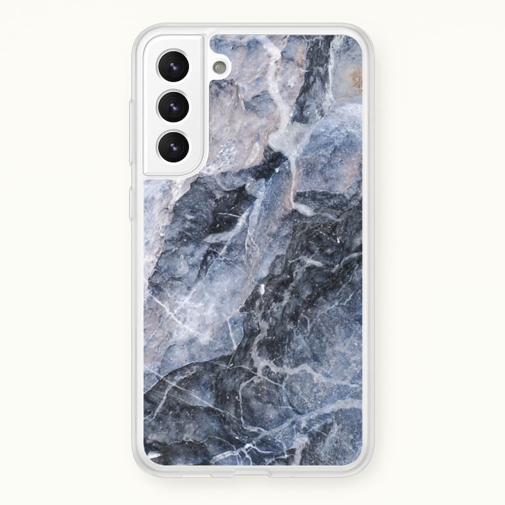 Grey and White Marble Phone Case