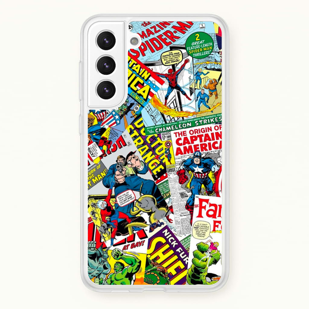 Superhero Comic Comics Pattern Phone Case