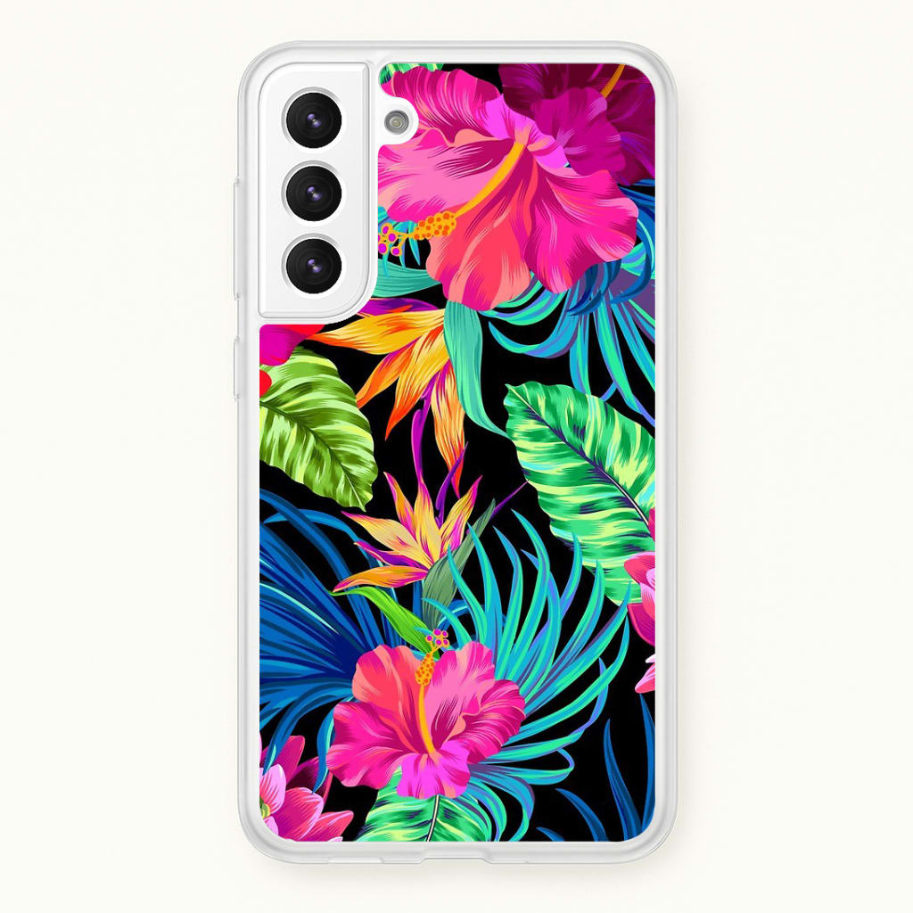 Colourful Hibiscus Pattern Phone Case