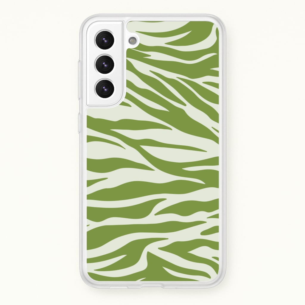 Abstract Green Print Phone Case