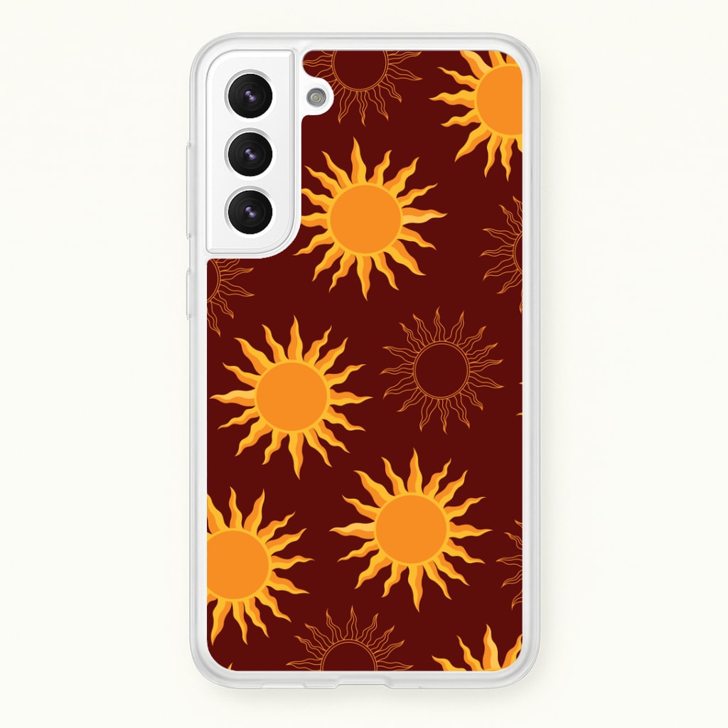 Vintage Sun Pattern Phone Case