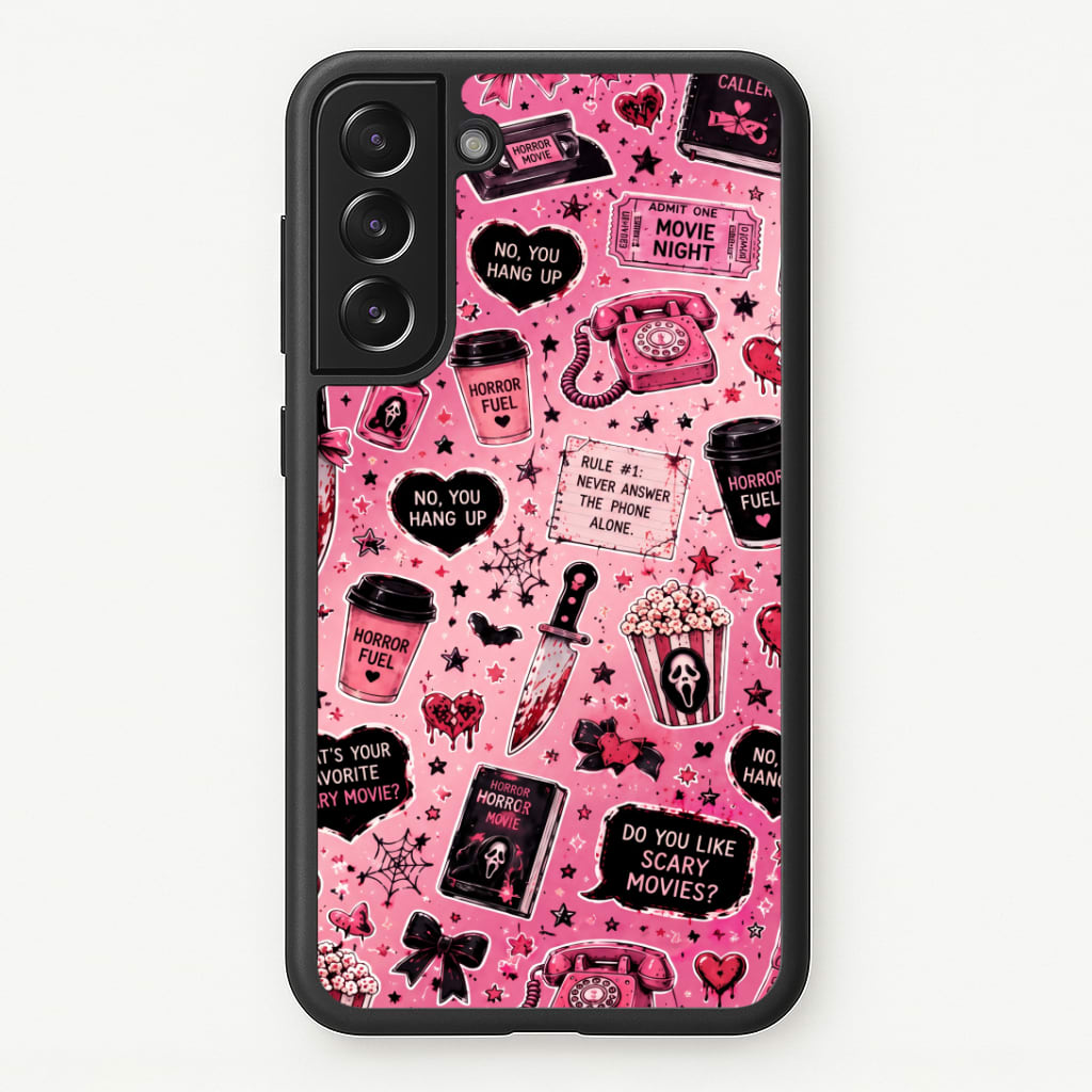 Horror Movie Pink Pattern Phone Case