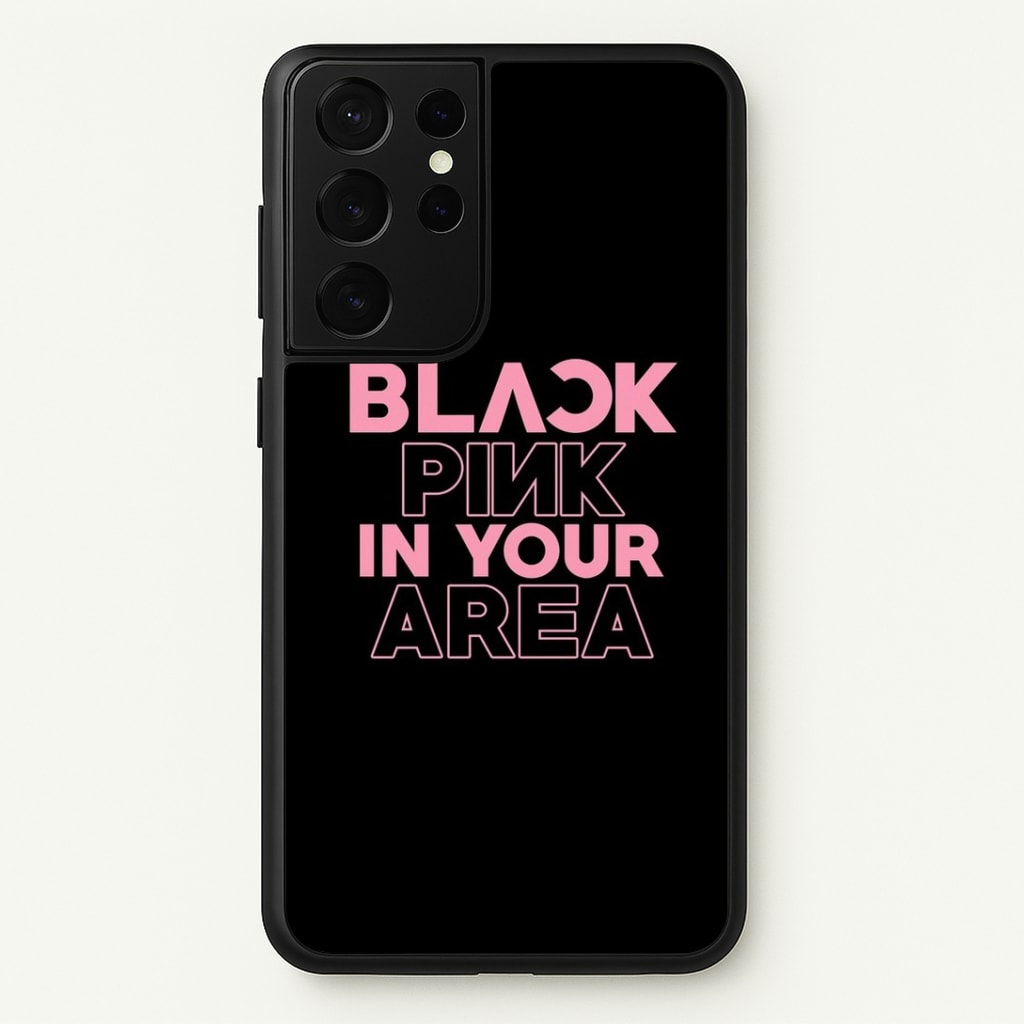 Girl K-Pop Band In Your Area - Black Phone Case
