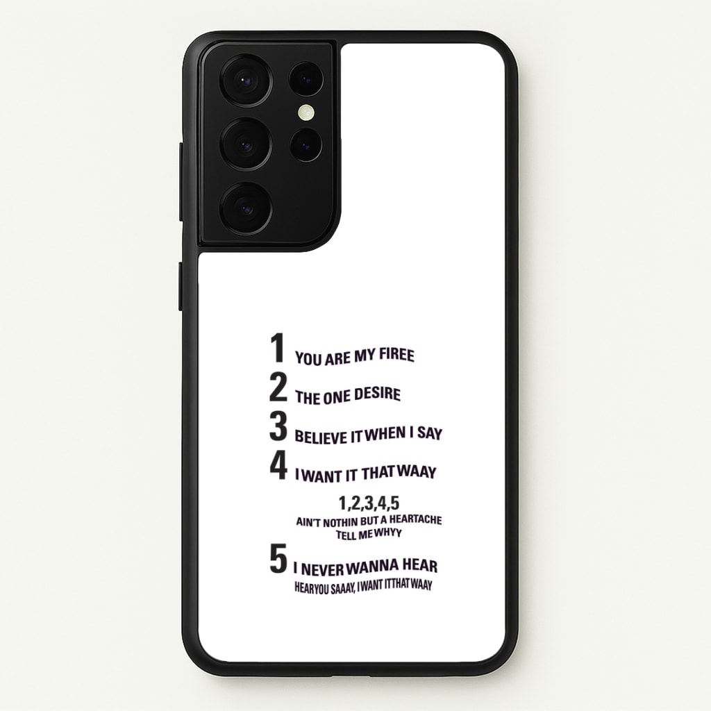 I Want It That Way - B99 Phone Case
