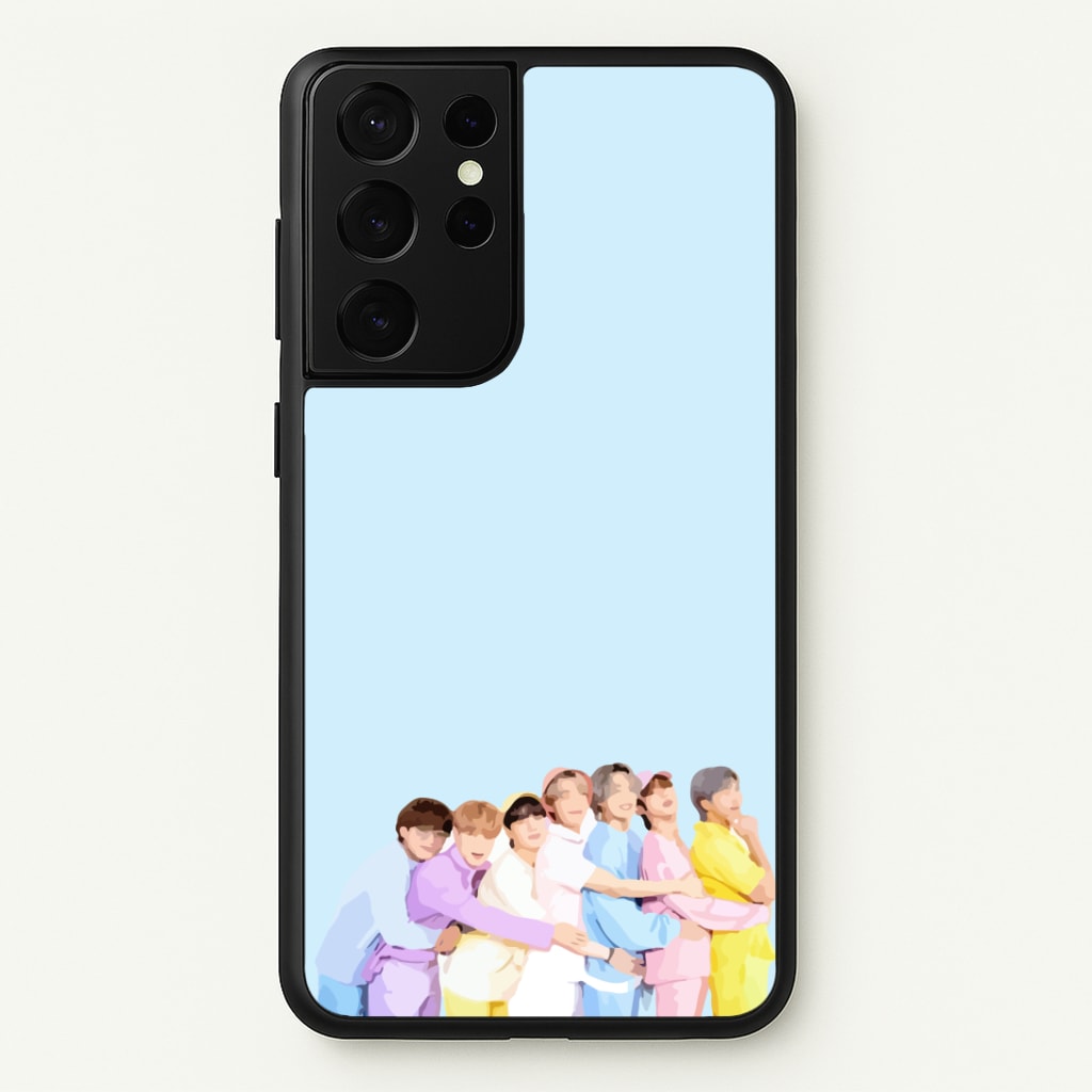 Colourful K-Pop Band Band Phone Case