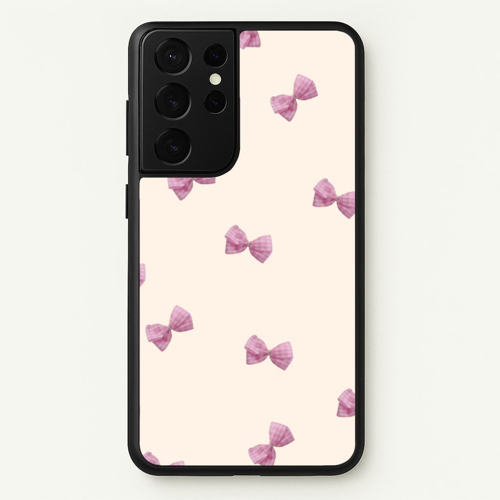 Pink Coquette Bows Phone Case