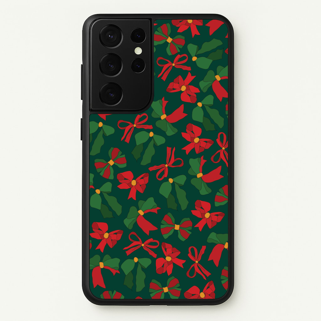 Green And Red Pattern Phone Case