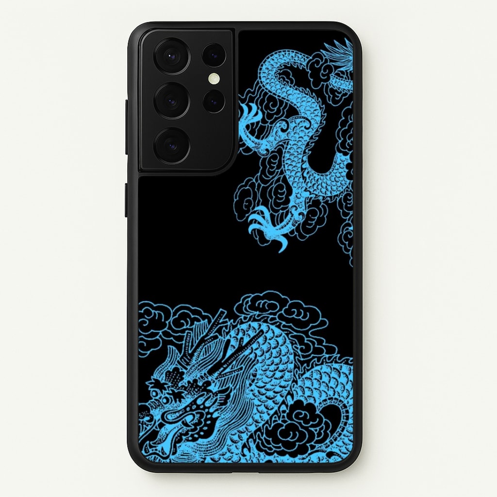 Blue Dragon Phone Case