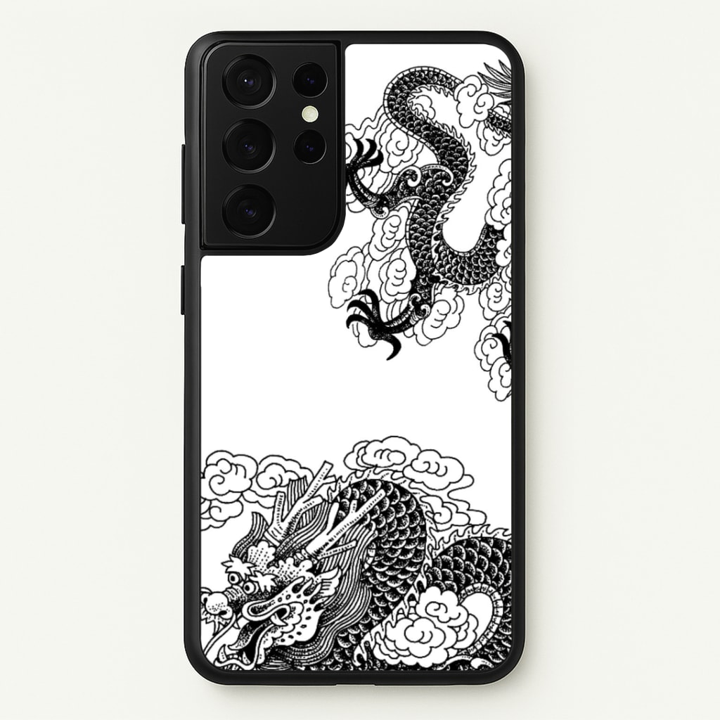 Black Dragon Phone Case