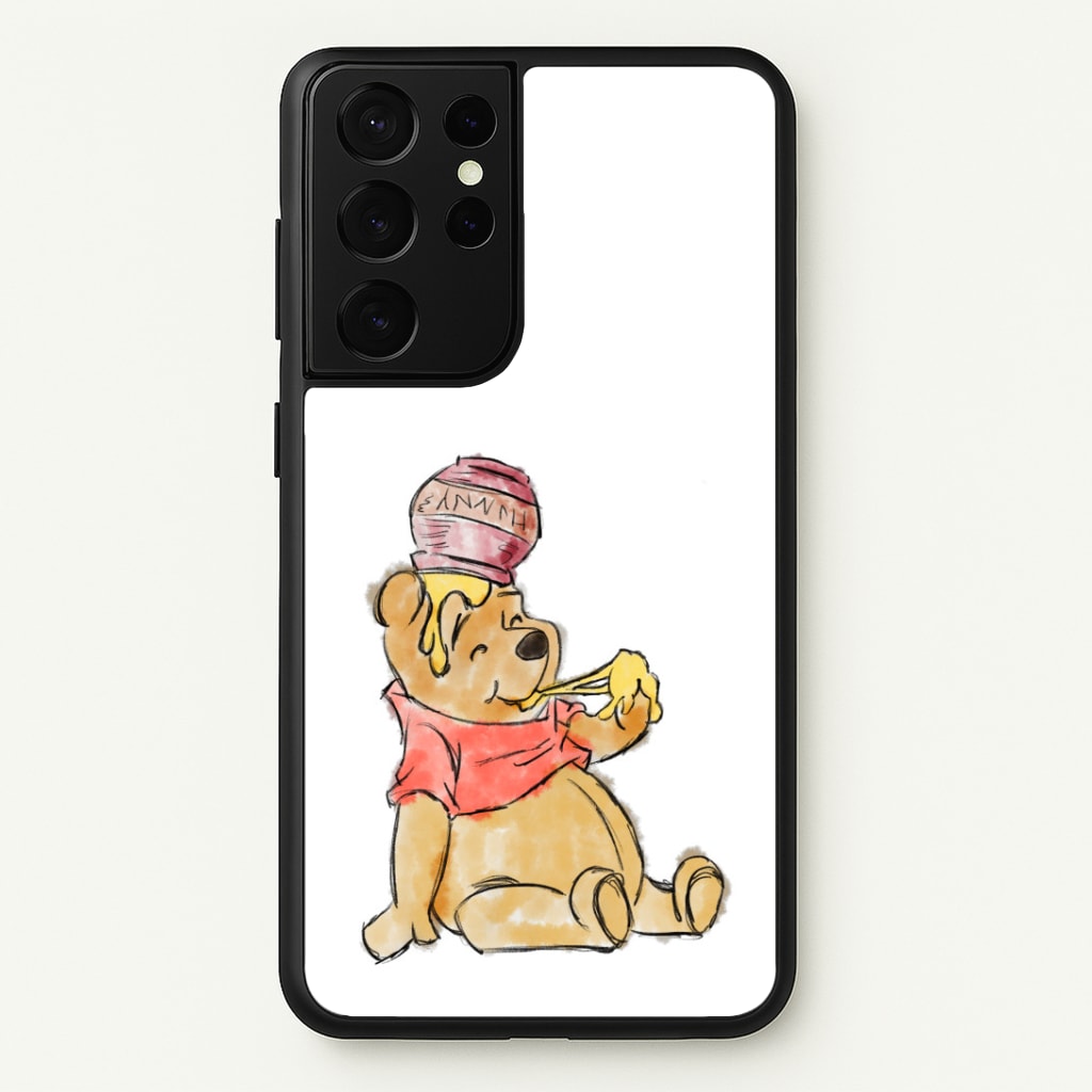 Winnie Sketch Phone Case